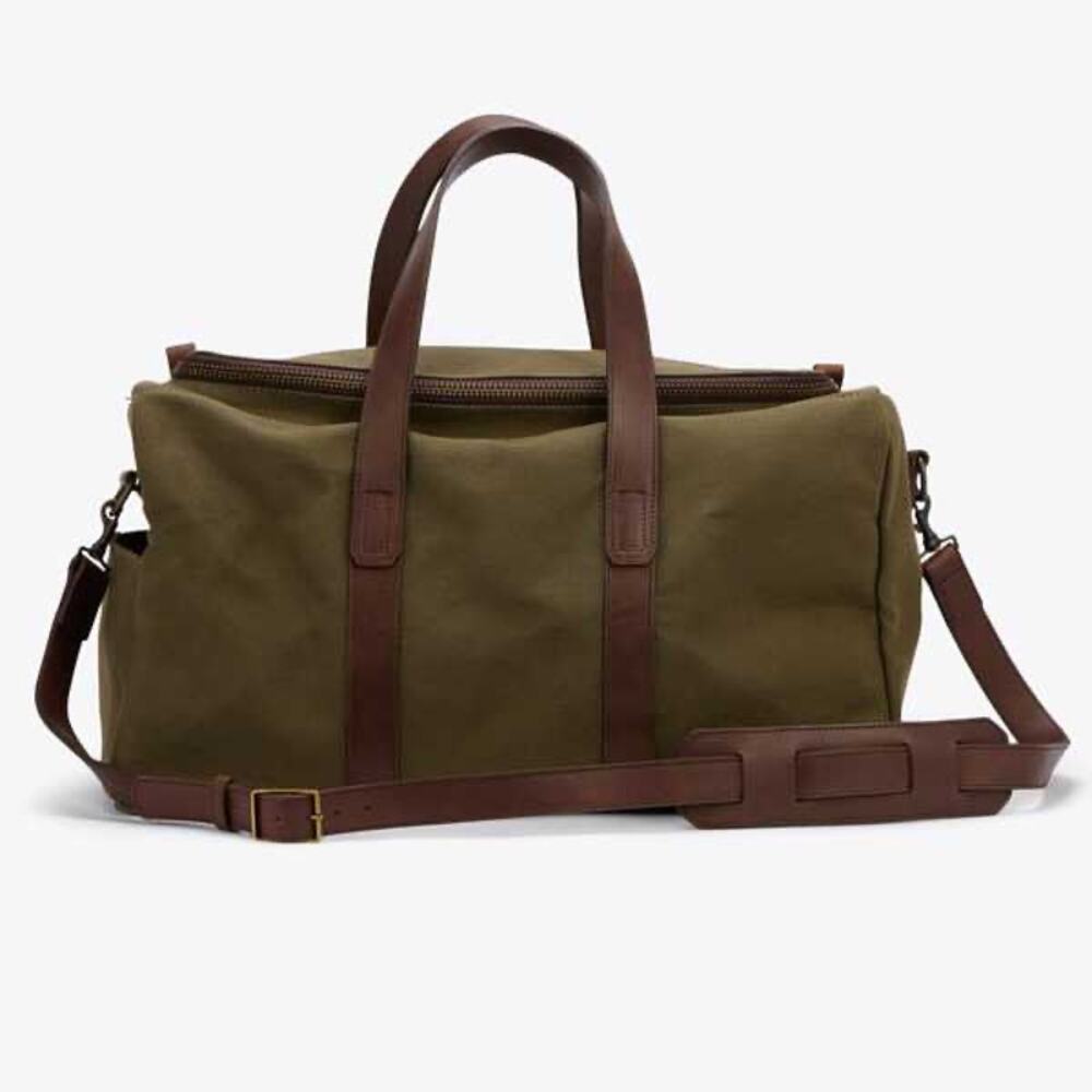 NWT Luis Weekender bag Nisolo forest green